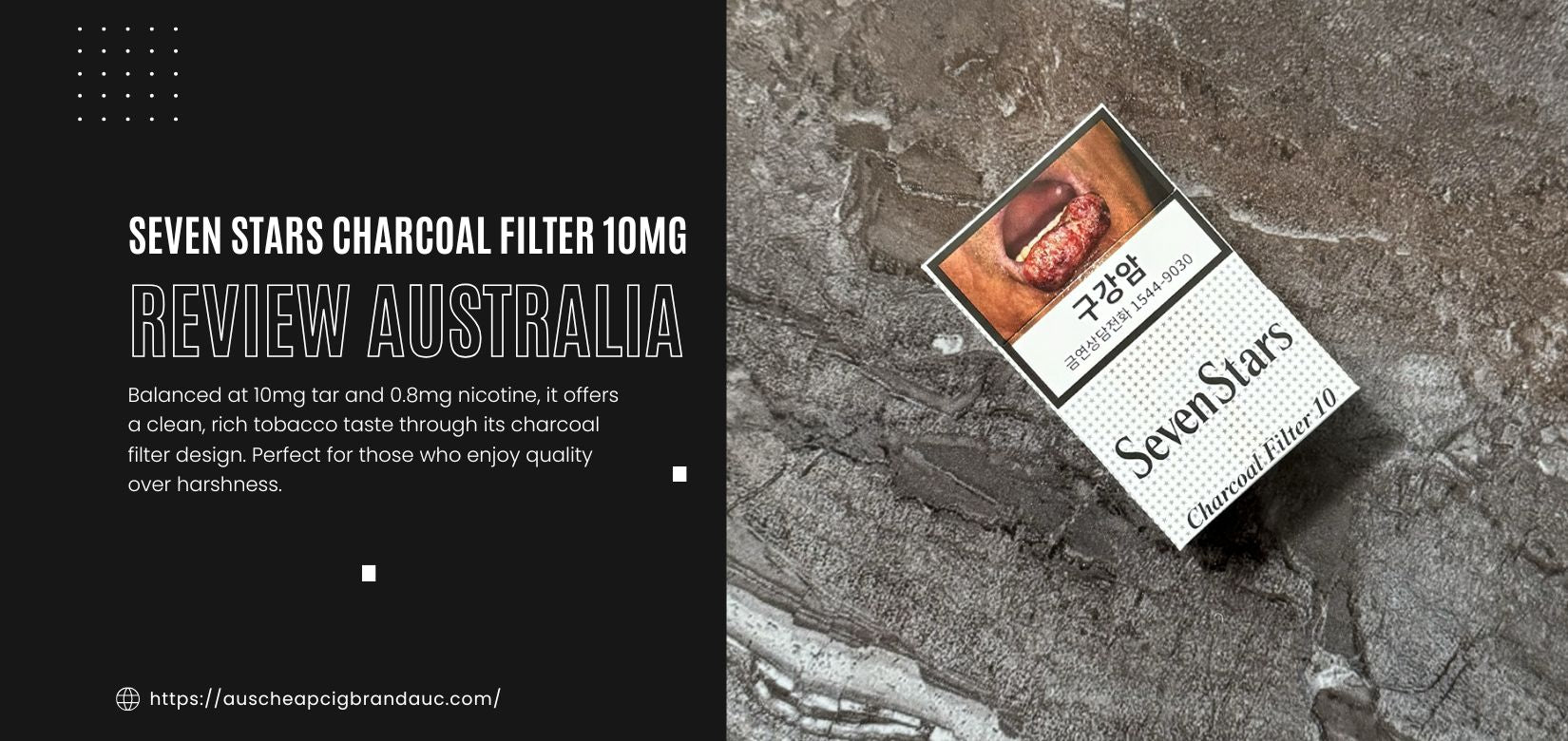 Seven Stars Charcoal Filter 10mg – Educational Overview & Tobacco  Regulation Australia – Australia Cheap Cigarettes